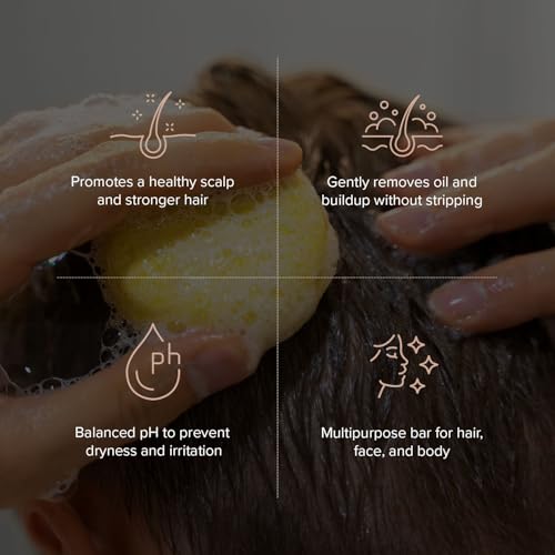 Maka Nature Rosemary Shampoo Bar for Sensitive Scalp