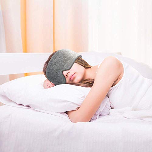 Cotton Sleep Eye Mask for Men (A-upgraded Nose Pad)