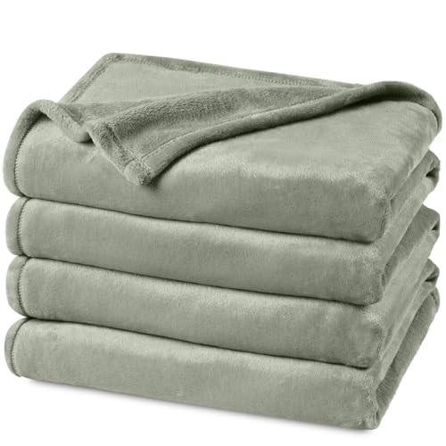 Fleece Blanket Queen 90"x90" (Seagrass / Queen(90" X 90"))