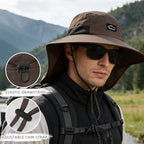 Outdoor Sun Hat for Men Women (1pack-brown)