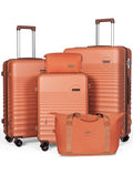 Luggage Sets 5 Piece (Tangerine / 5 Piece Sets (20/24/28/Db/Tb))