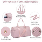 Women Weekender Travel Duffle Bag (20-Pink - 3 PCS / Large)