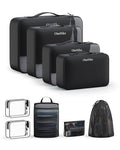 Packing Cubes for Travel (03 Black)
