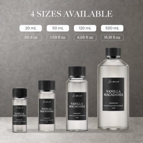 Vanilla Macadamia Diffuser Oil (0.68 Fl Oz (Pack of 1))