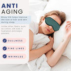 Silk Sleep Mask (Emerald)