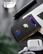 Airtag Wallet for Men (Carbon Black005)