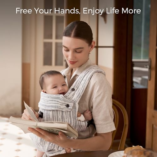 PureHug Baby Carrier (Linen-Time Heritage Beige / Regular Fit (25"-50" Waist))