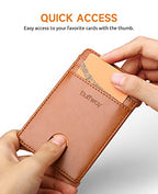 Mens Slim Wallet (Seattle Brown)