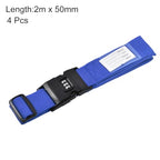 Luggage Straps Suitcase Belts with Buckle (Dark Blue)