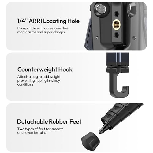 Ombra ⅡCamera Tripod 61.5 Inch (Uka Ball Head + Black)