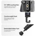 Ombra ⅡCamera Tripod 61.5 Inch (Uka Ball Head + Black)