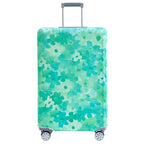 Travelkin Suitcase Covers For Luggage Tsa Approved Luggage Covers Protector (Blue Floral / S)