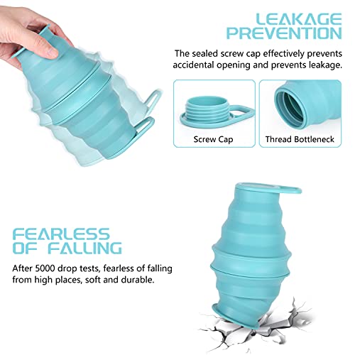 Collapsible Water Bottle (2 Pack / BUPK)