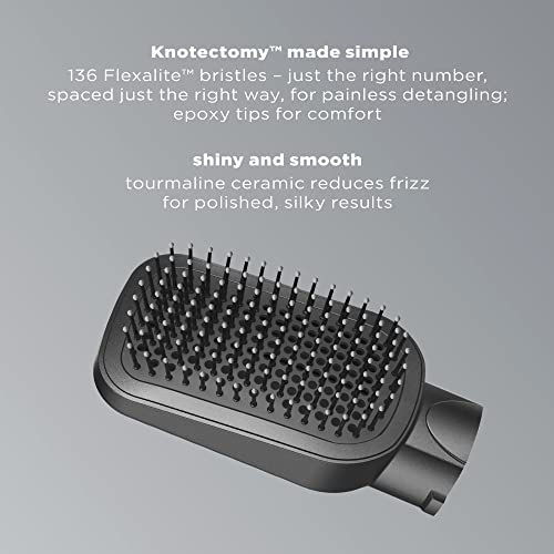 INFINITIPRO BY CONAIR The Cushioned Paddle Brush for Smooth and Shiny Hair (Cushioned Paddle Brush / 1 Count (Pack of 1))