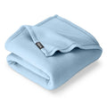 Polar Fleece Blanket (Full/Queen / 08 - Light Blue)