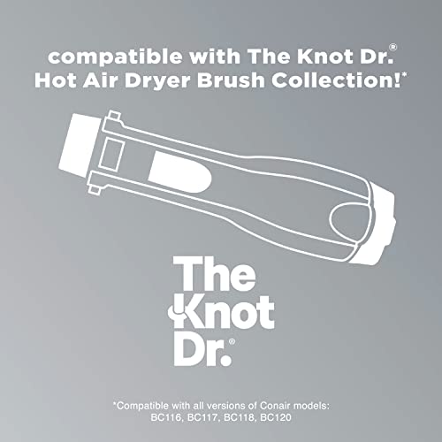 INFINITIPRO BY CONAIR The Knot Dr. Extra Small Oval Brush for Loose Curls on Short to Medium Hair (Extra Small Oval Brush / 1 Count (Pack of 1))