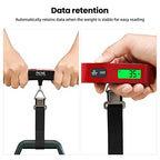 Digital Luggage Scale (Red)