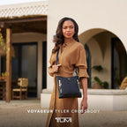 Voyageur Tyler Crossbody (One Size / Black/Gold)