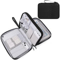 Electronic Organizer (10.8 x 8 x 3.15 inches / Black Quilted)