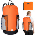120L Laundry Bag Backpack (120L / Orange)