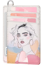 Slim Minimalist Wallet RFID Credit Card Holder for Men (small / Modern Lady)