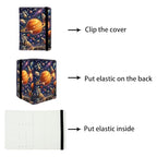 Galaxy Passport Holders Leather Passport Wallet for Travel Essentials (Galaxy / One Size)