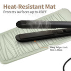 Silicone Heat Resistant Mat (1 Pack / Beige)