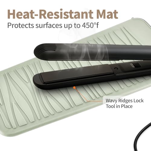 Silicone Heat Resistant Mat (1 Pack / Beige)