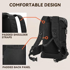 Dry Bags Waterproof Backpack 40L for Men & Women (Black / 40L)