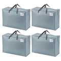 Heavy Duty Moving Bags (Light Blue / 27 Gallon-4 Pack)