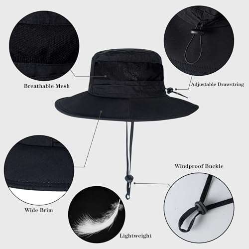 Sun Hat for Men (Light Grey)