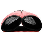 Luggage Travel Cup Holder Free Hand Drink Carrier (No Hook & Loop: Pink)