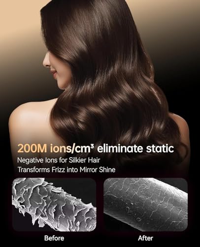 Hair Dryer CONFU Blow Dryer with Diffuser (Black)