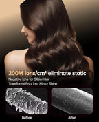 Hair Dryer CONFU Blow Dryer with Diffuser (Black)