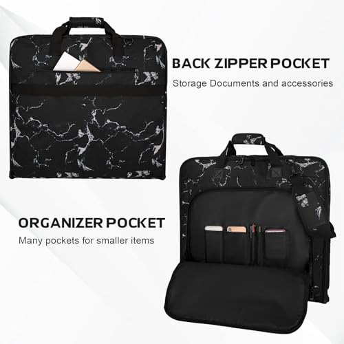 Garment Bags for Travel (Marble)