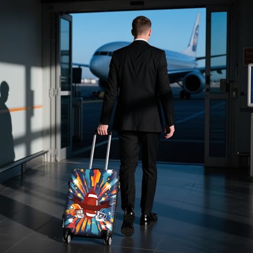 Travel Luggage Cover Suitcase Cover Protector Skins 18 (Rugby / XL (for 29--32 inch luggage))