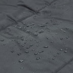Zero Degree Sleeping Bag for Adults 100% Cotton Flannel Tall and Big (0F-84" x 40" Left Zip / Black)