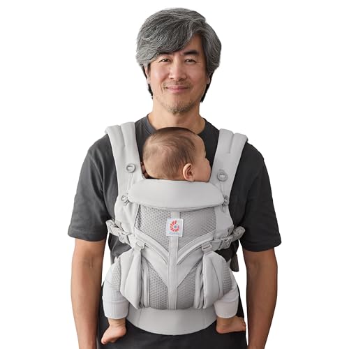 Omni Classic Baby Carrier for Newborn to Toddlers 0 (Pearl Grey)