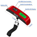 Digital Luggage Scale (Red)