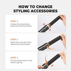 6 in ONE Blow Dryer Brush (Black)
