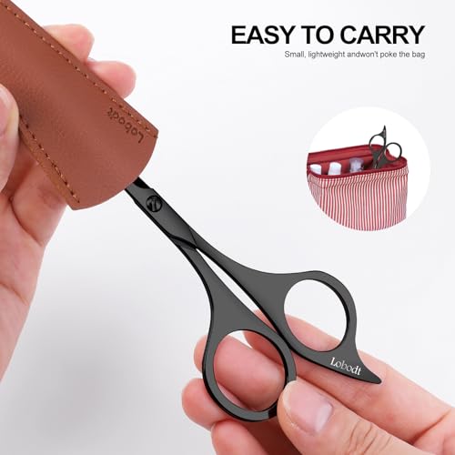 Pro Beard Scissors (Black)