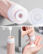 Travel Size Toiletries 8 Pack (3oz bottle 3oz jar / Red Rock)