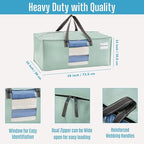 Heavy Duty Moving Bags (Shiny Light Green / 8 Pack)