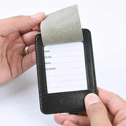 Leather Luggage Tags for Suitcases (Mix 01)