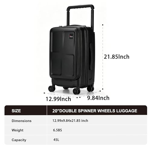 Carry on Luggage (Black / 20/24)