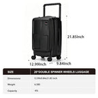 Carry on Luggage (Black / 24)