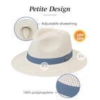 Wallaroo Charlie Fedora Petite (Small / Ivory/Taupe)