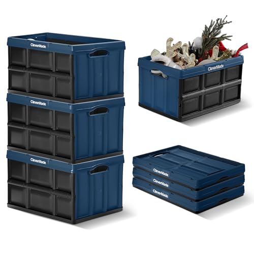 Collapsible Storage Bins (Ocean / 46l - 3 Pack)