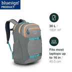 Proxima 30L Campus Laptop Backpack (Dawn Blue)