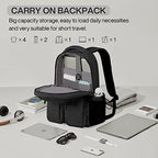 Travel Laptop Backpack (Black / 16 inch)